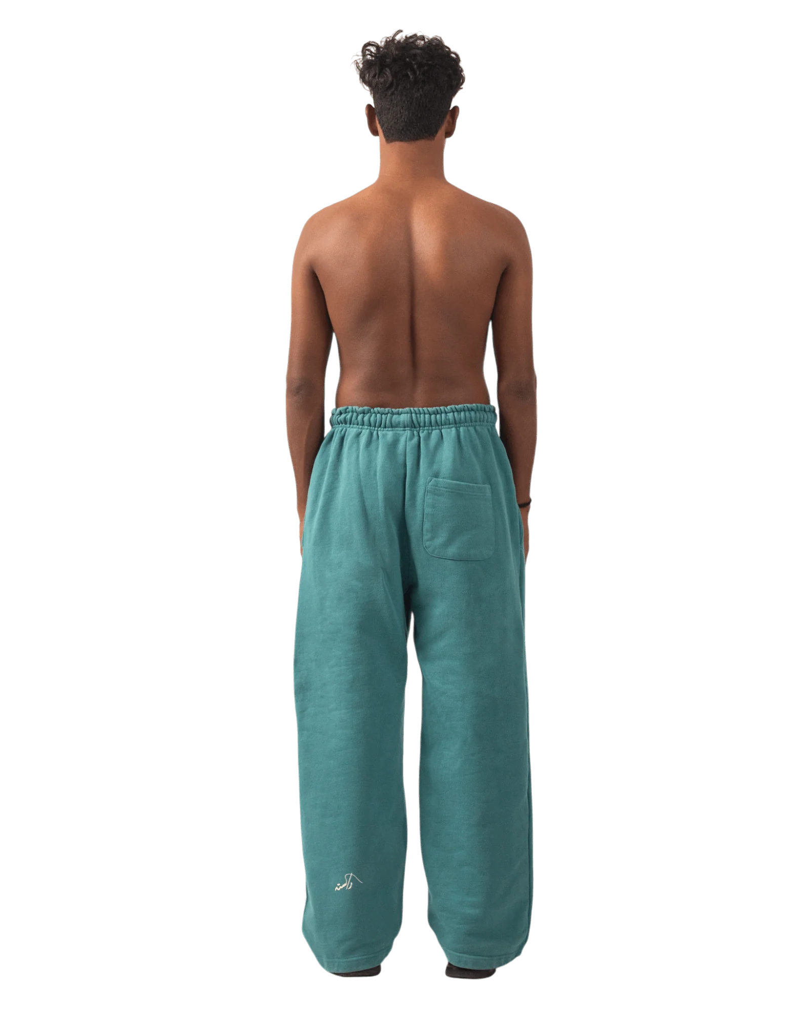 Sea green made in PAK sweatpants (V4) - Image 6