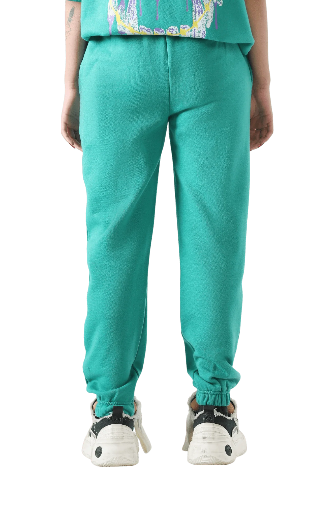 "The introspective vampire" sea green sweatpant - Image 7