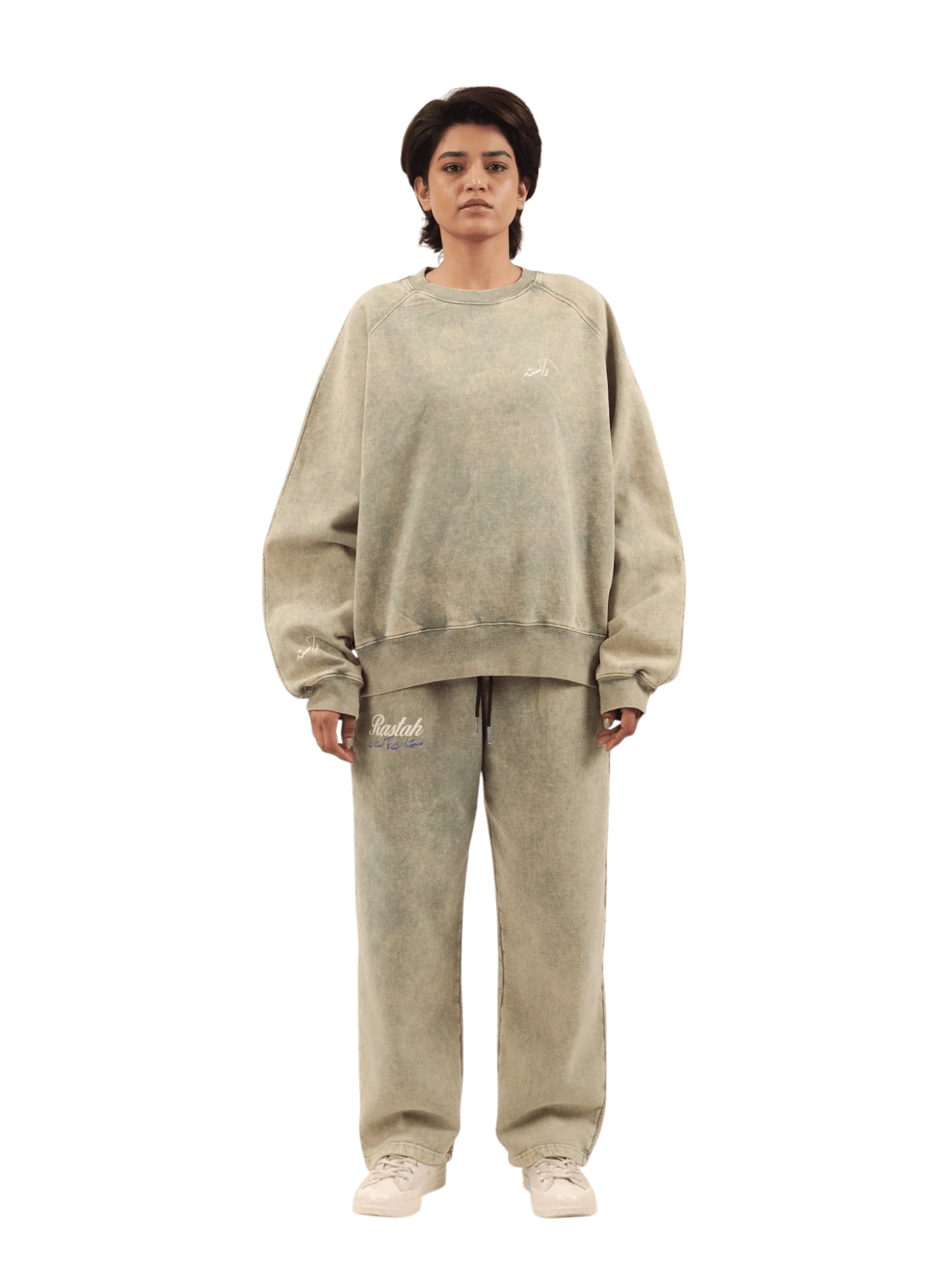 Seafoam acid wash made in PAK sweatshirt (V4) - Image 10