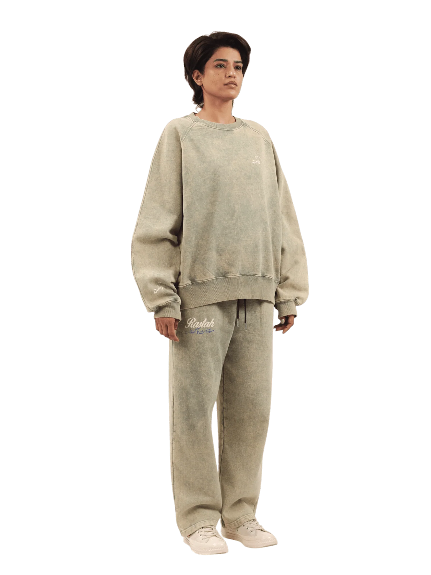 Seafoam acid wash made in PAK sweatshirt (V4) - Image 12