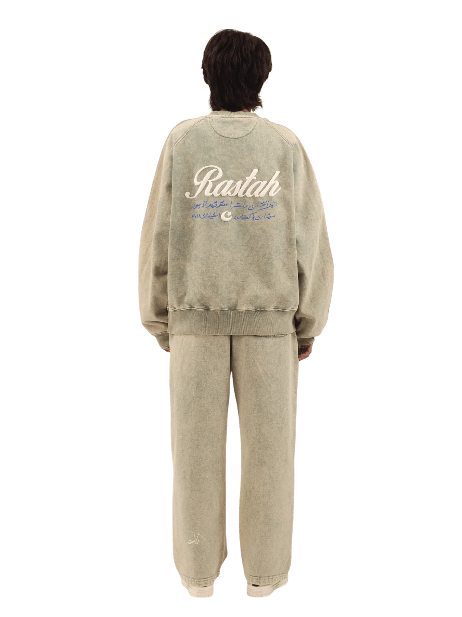 Seafoam acid wash made in PAK sweatshirt (V4) - Image 13