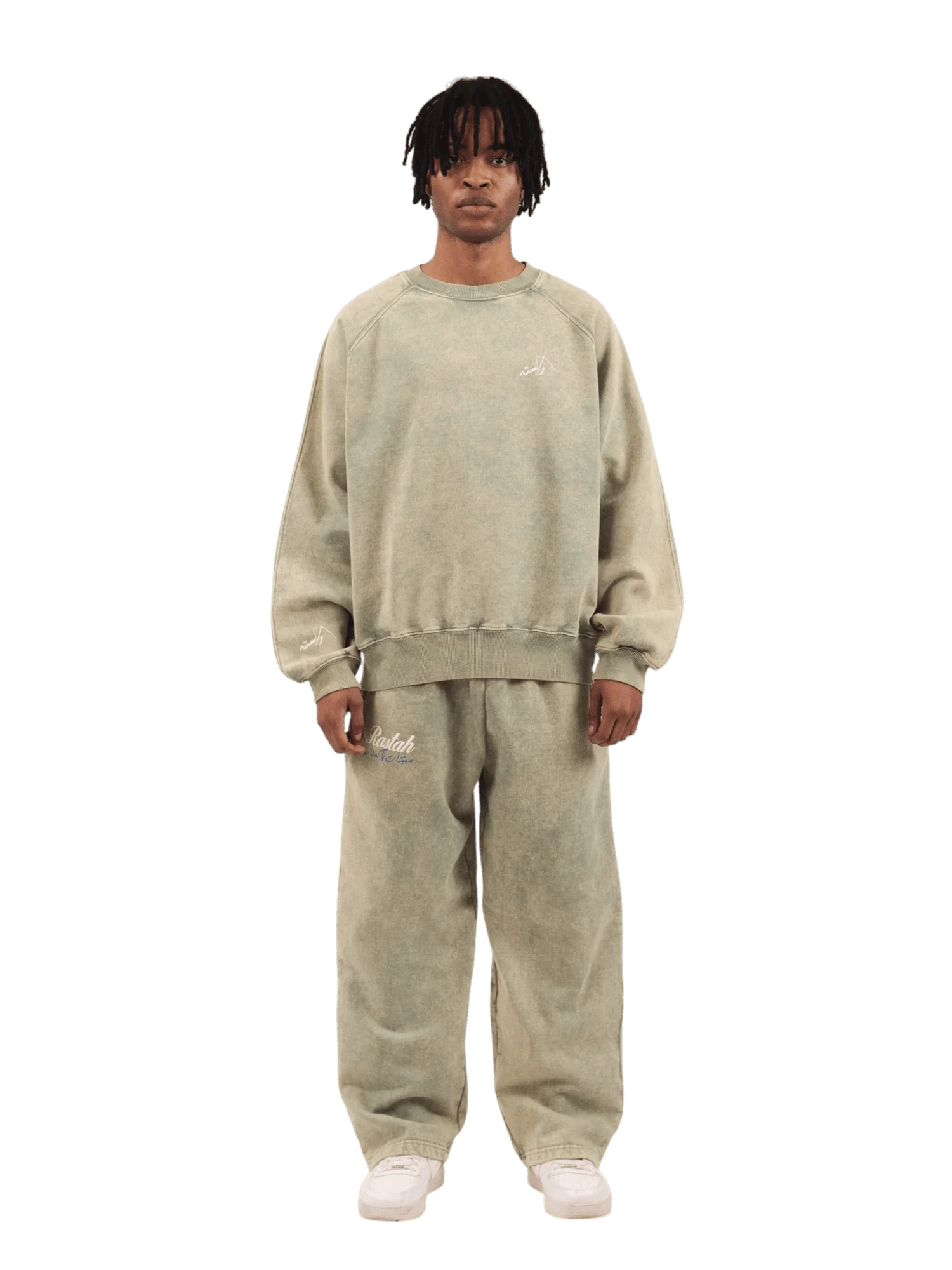 Seafoam acid wash made in PAK sweatshirt (V4) - Image 5