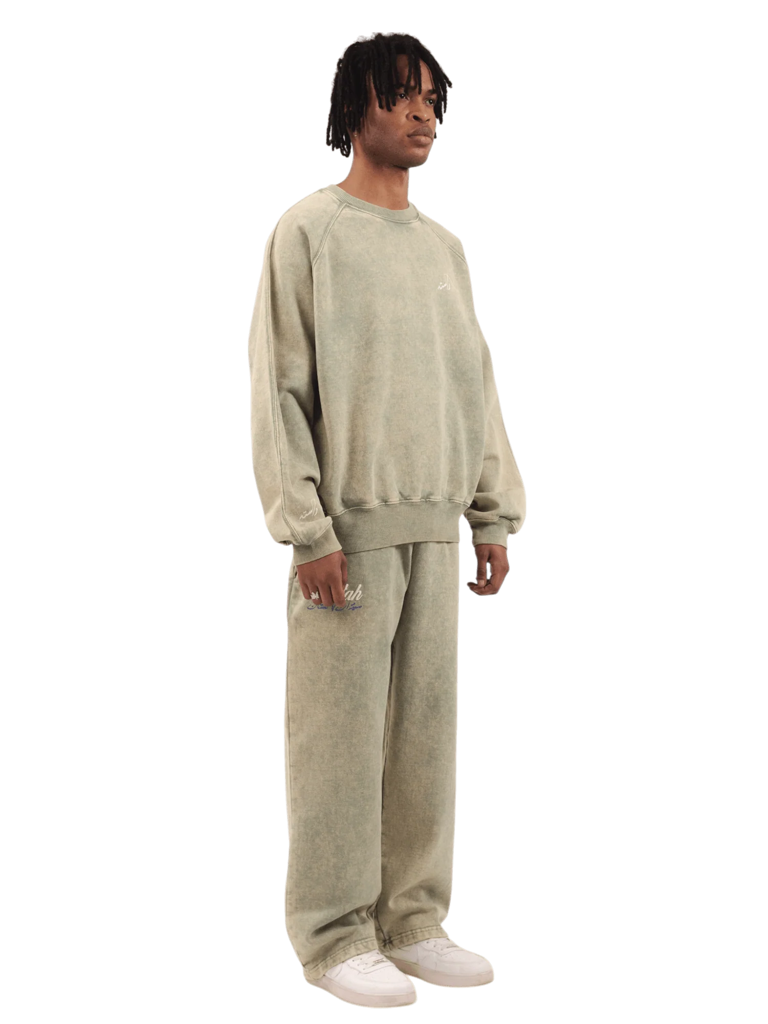 Seafoam acid wash made in PAK sweatshirt (V4) - Image 7