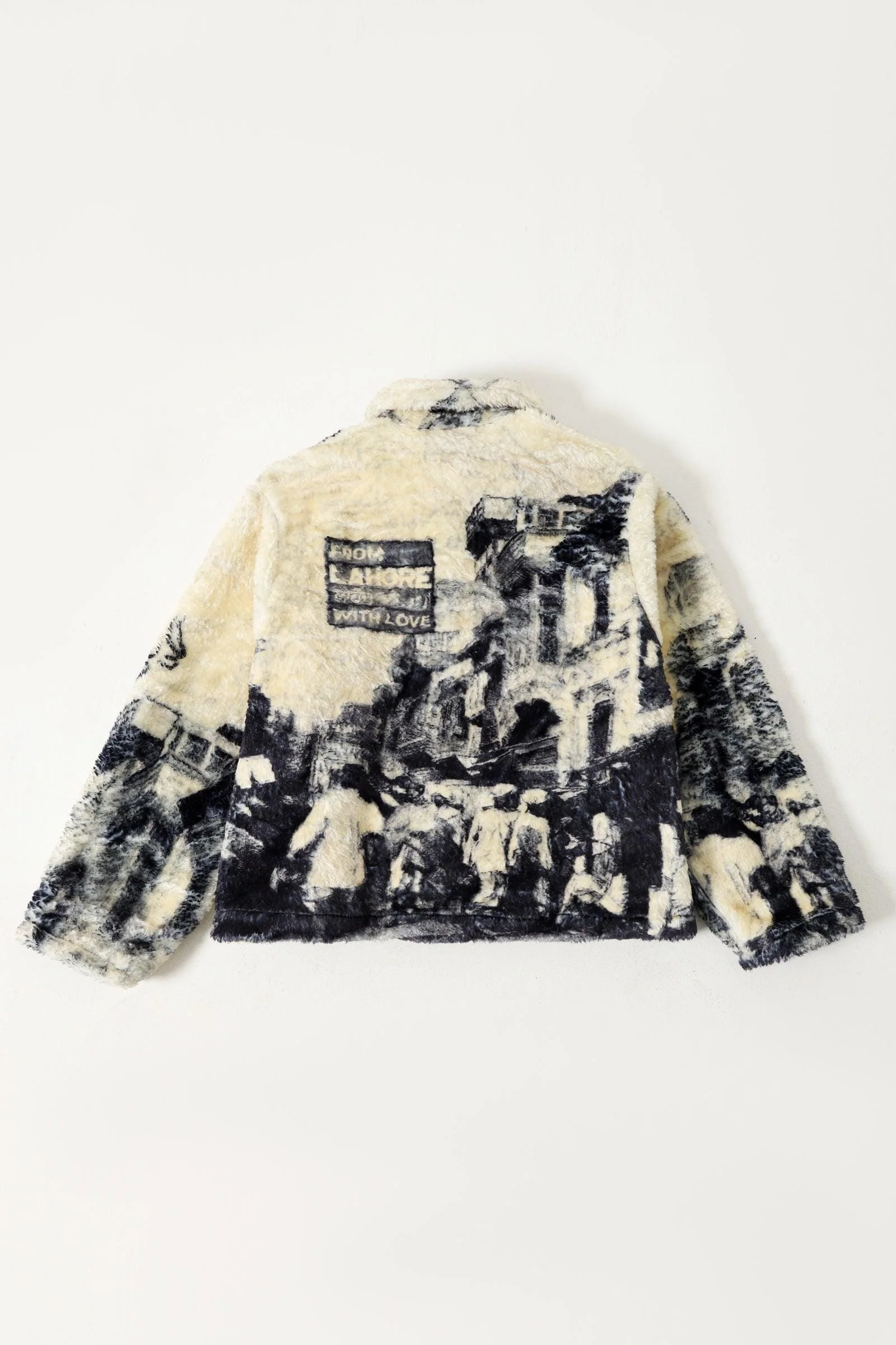 "From Lahore with love" sherpa jacket - Image 2