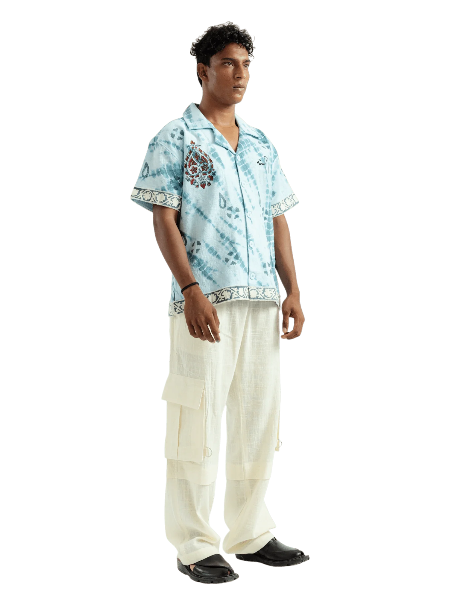 Sheesha block print button-down - Image 6