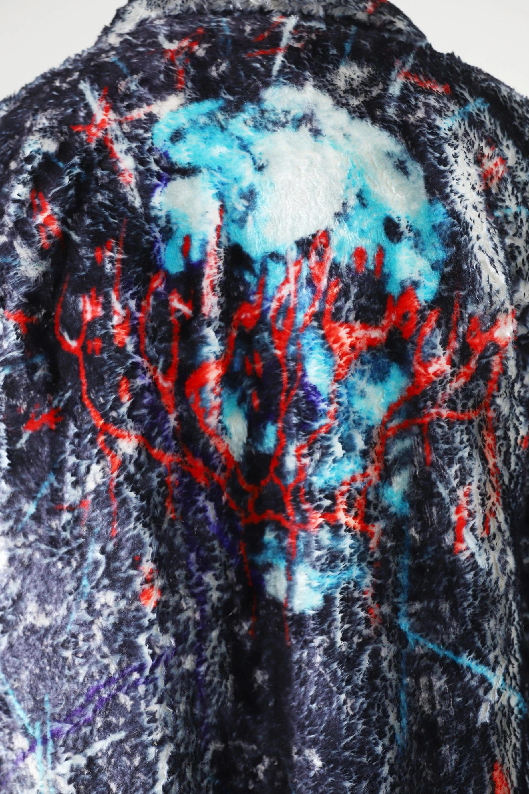 Abstract graffiti long coat - Image 8