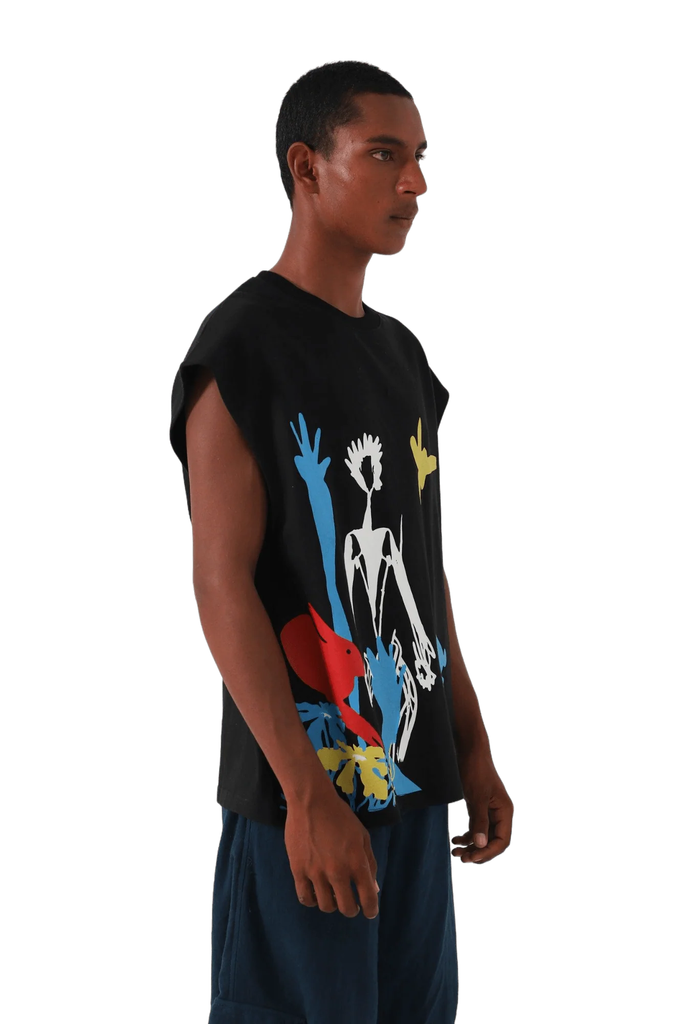 "Rabbit hole" printed tank top - Image 7