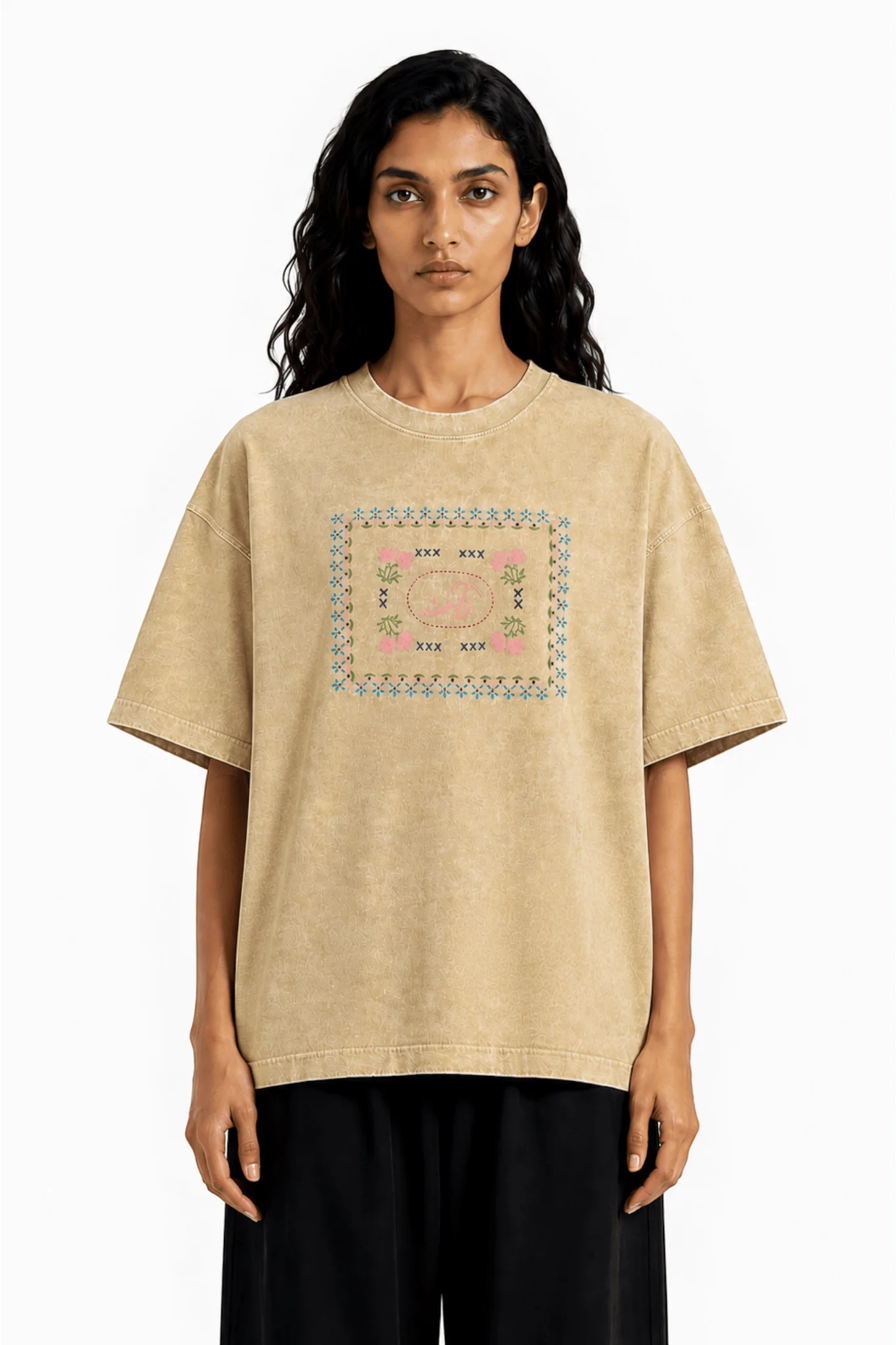 Stitched Note T-Shirt - Image 7
