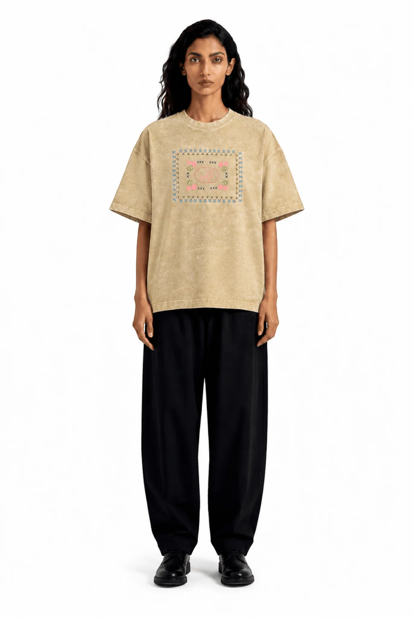 Stitched Note T-Shirt - Image 9