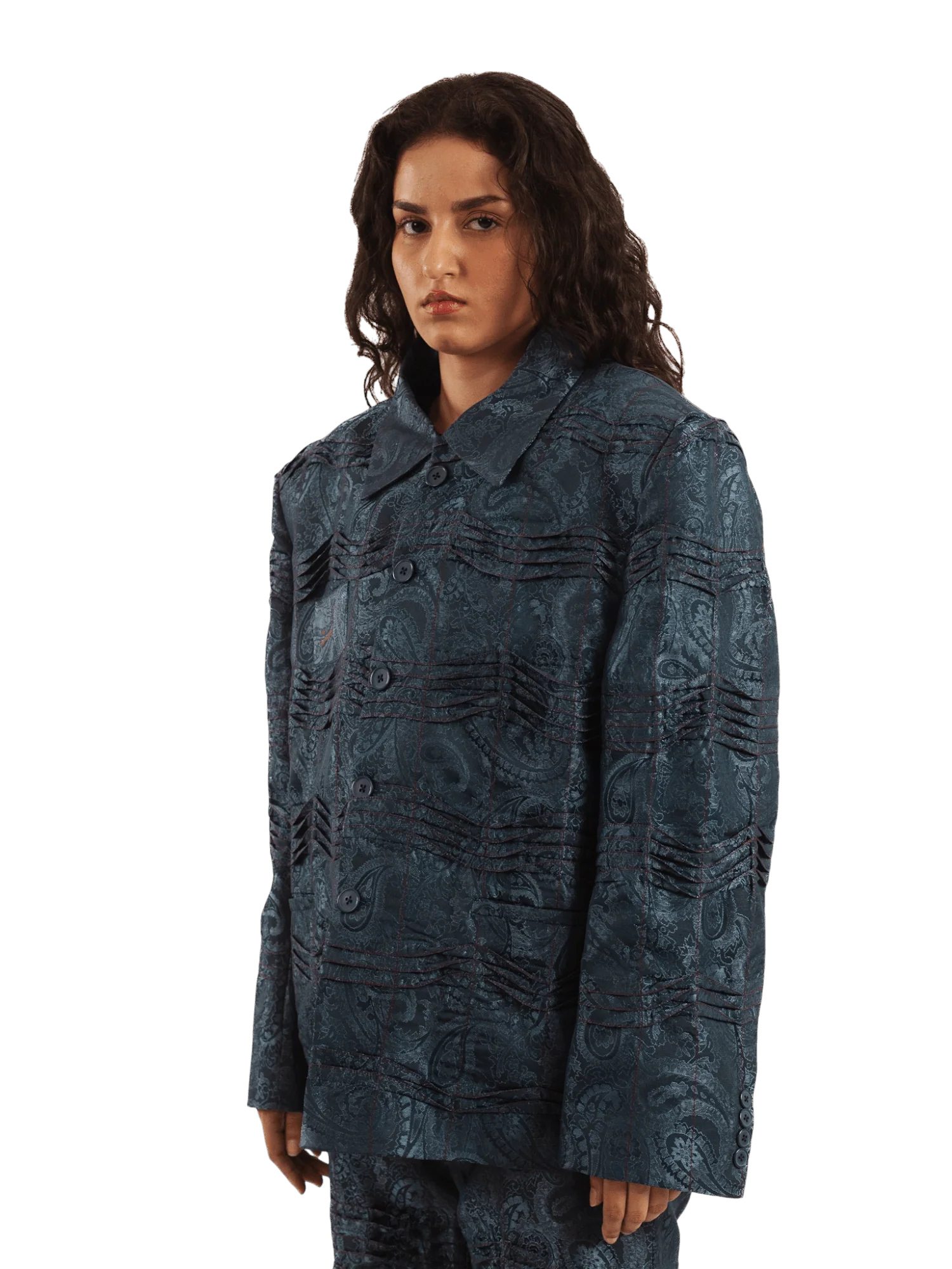 Studio pleats blazer - Image 10