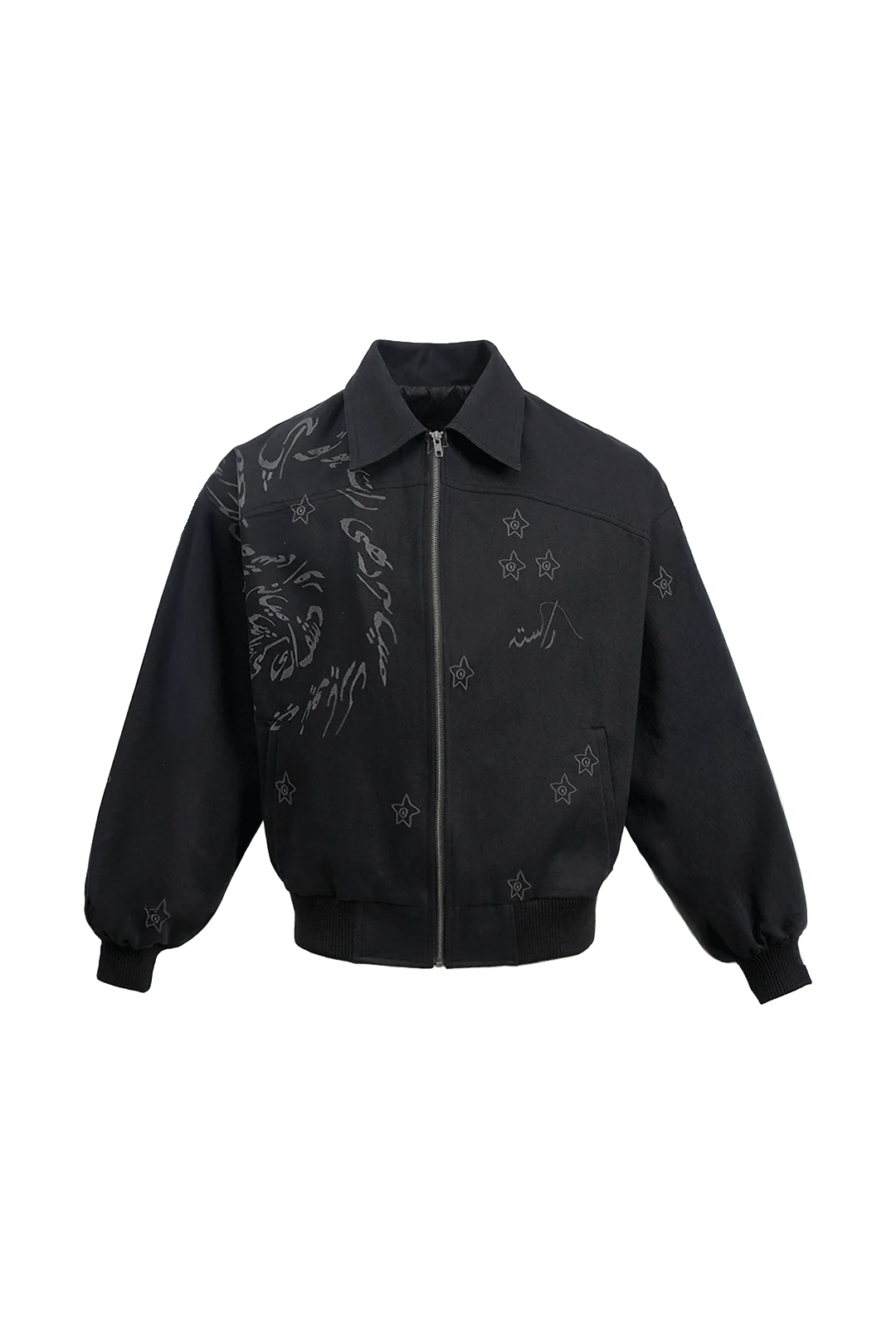 Studio shadows denim bomber - Image 3