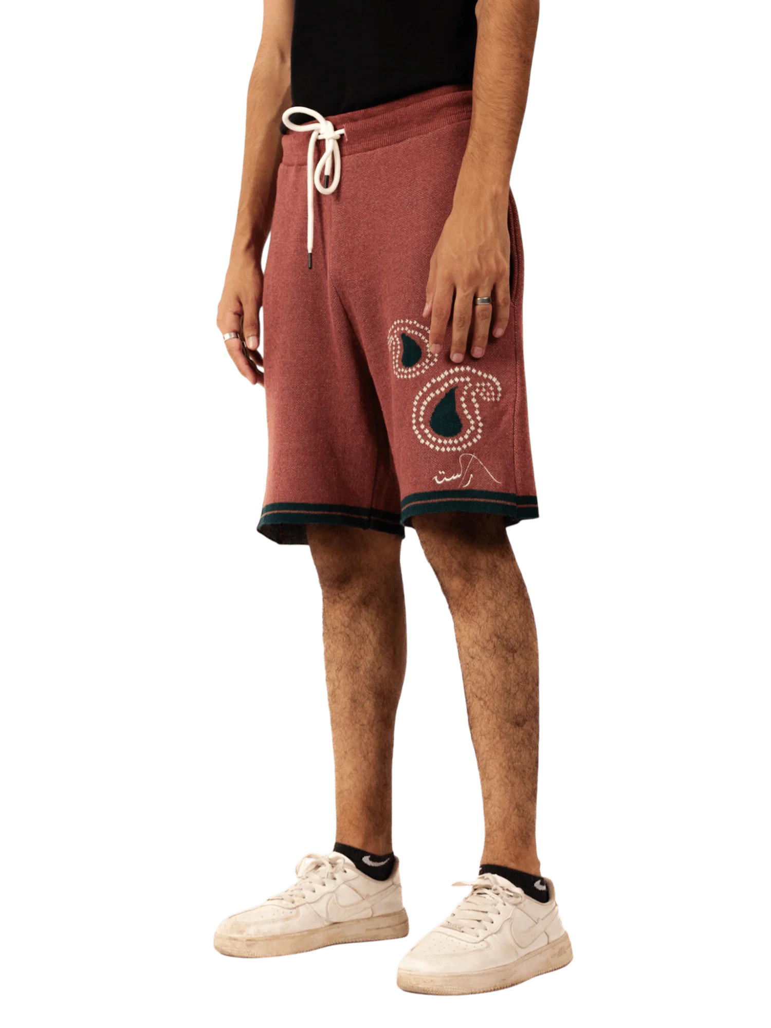 Tears of clay knit shorts - Image 5
