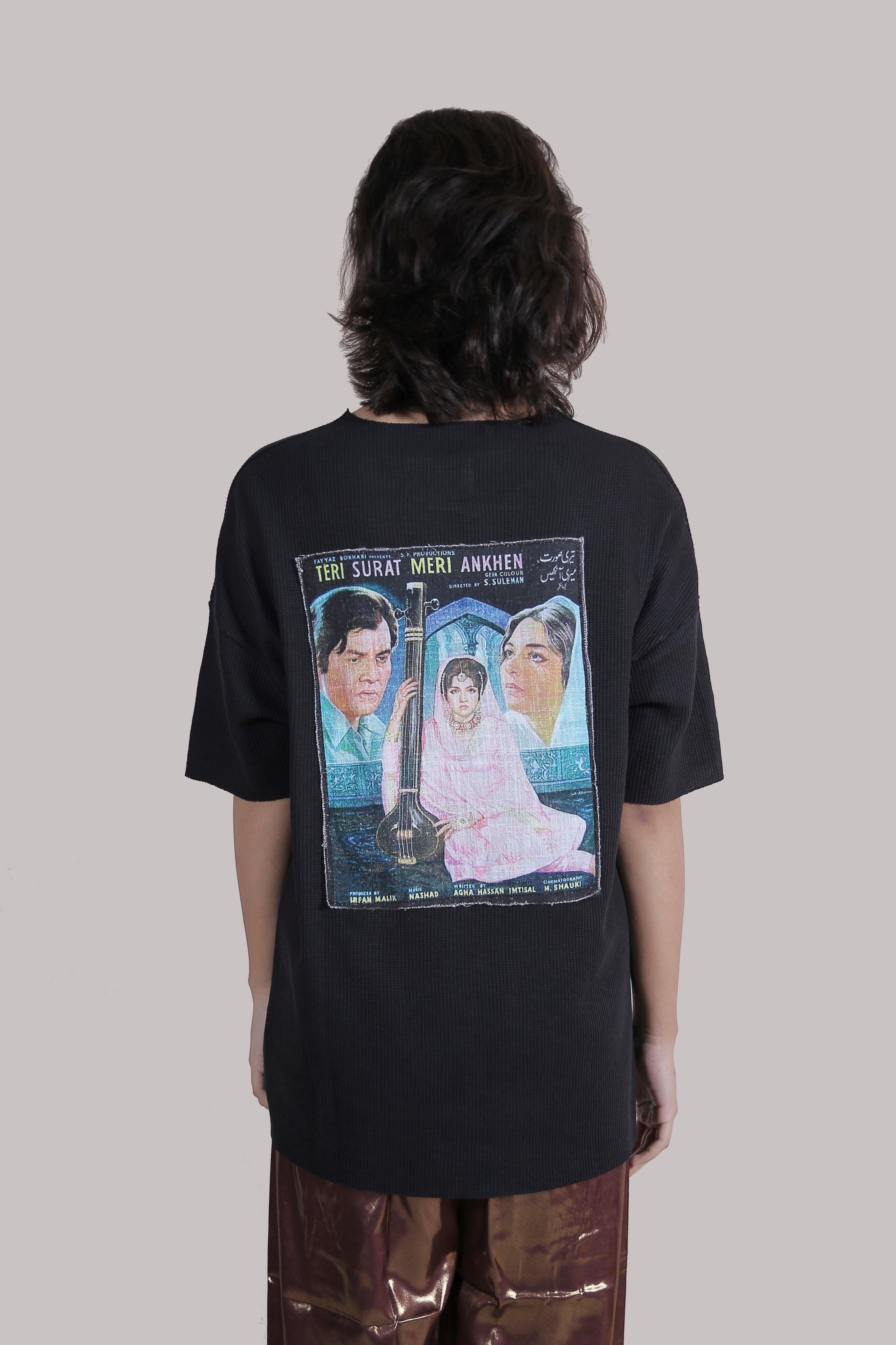 Teri surat black thermal T-shirt - Image 4