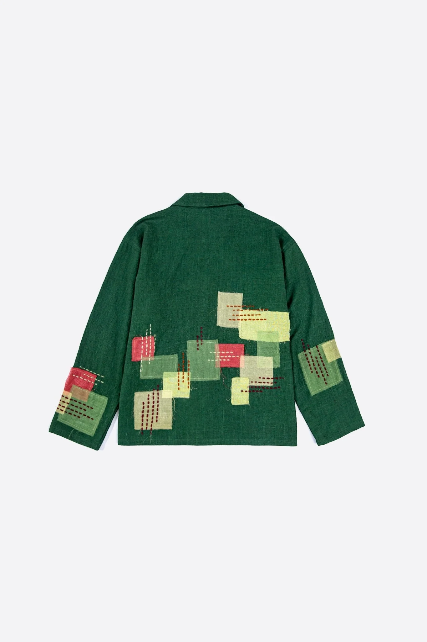 Threaded layers khaddar button-down - Image 5