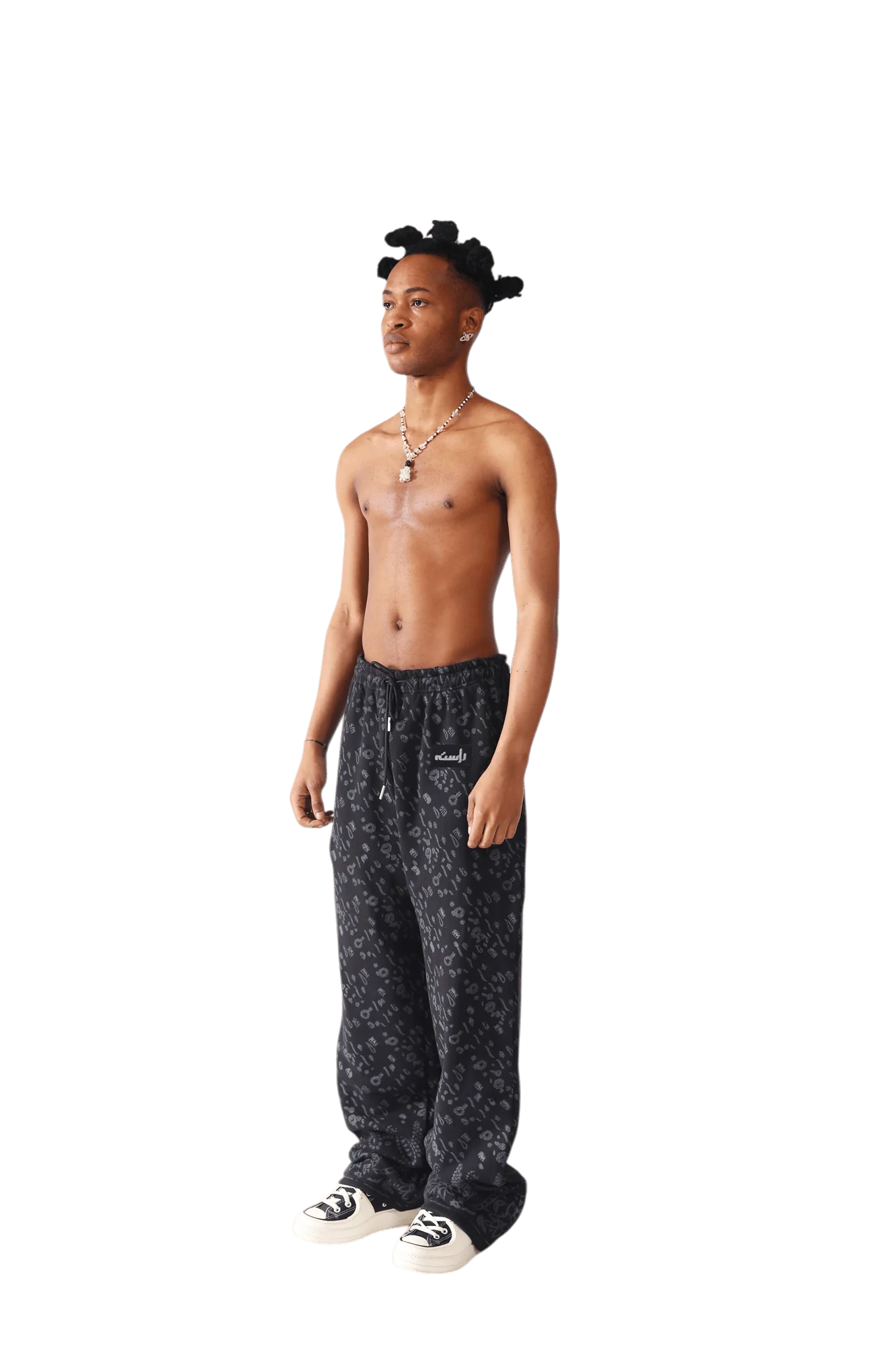 Timeless block print sweatpants - Image 3