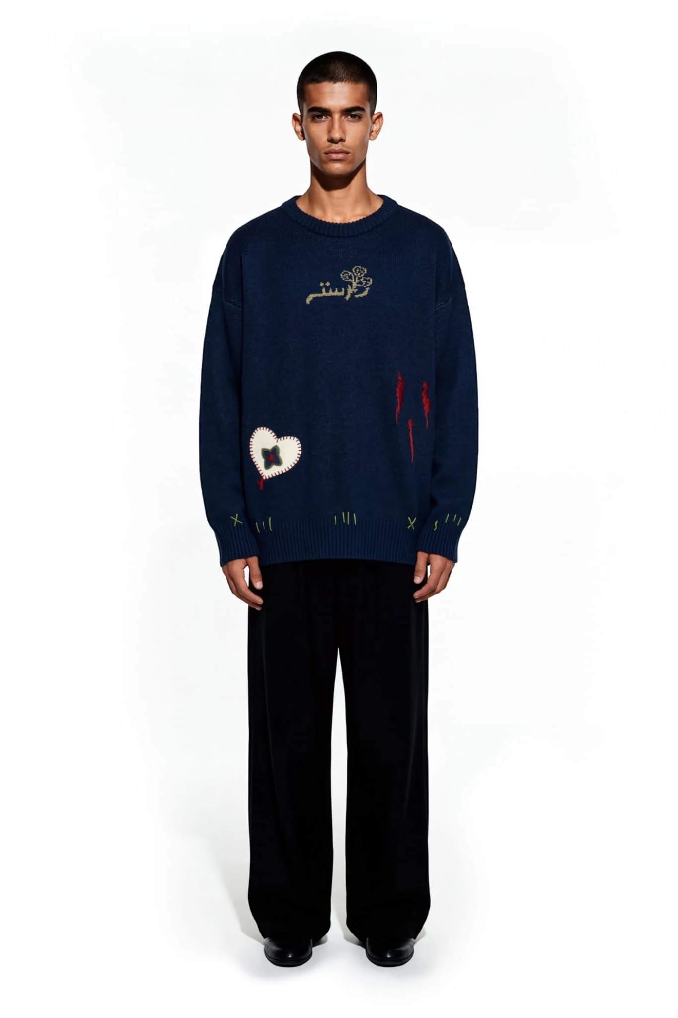 Unspoken heart knit sweater - Image 4
