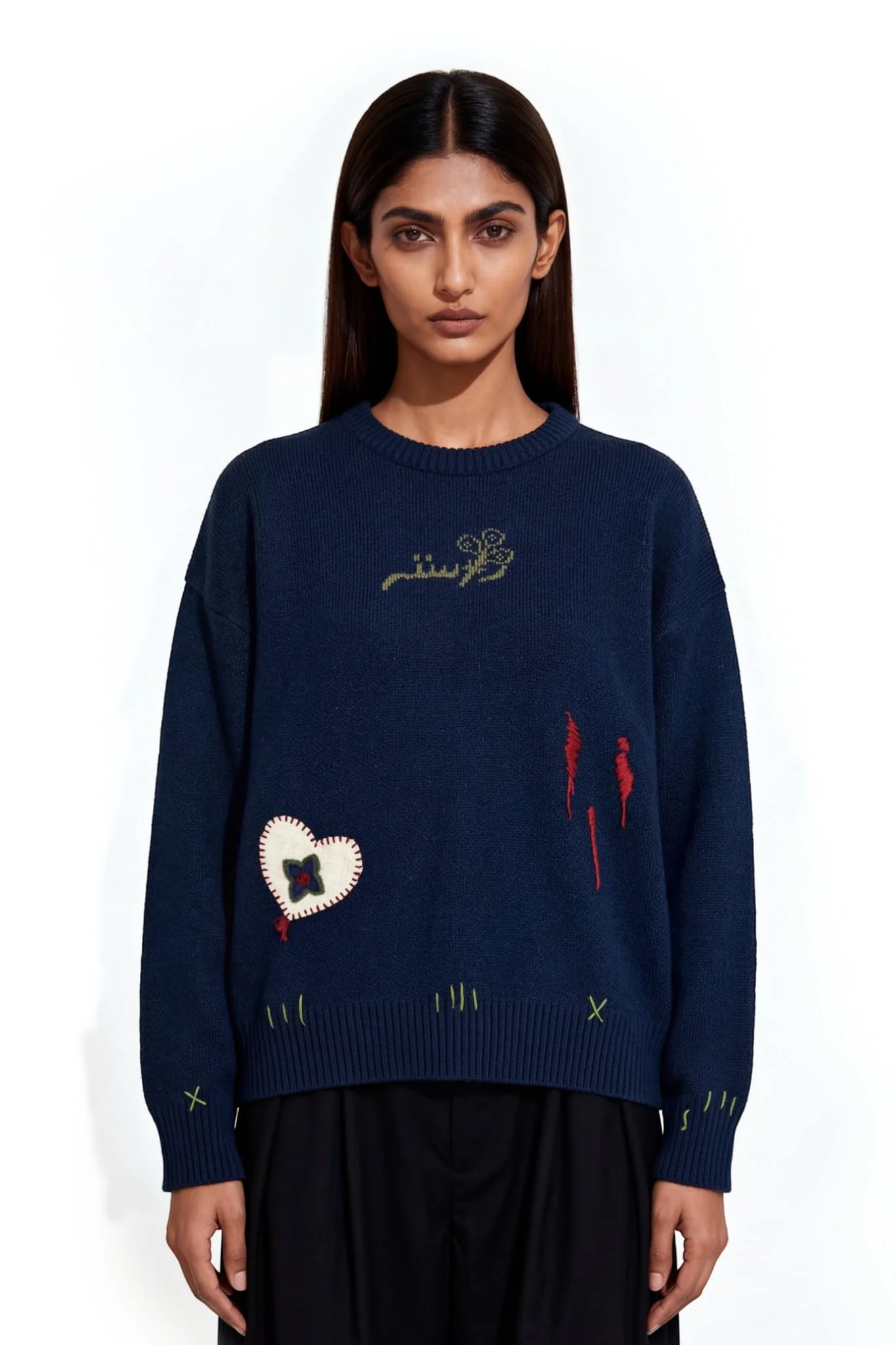 Unspoken heart knit sweater - Image 7