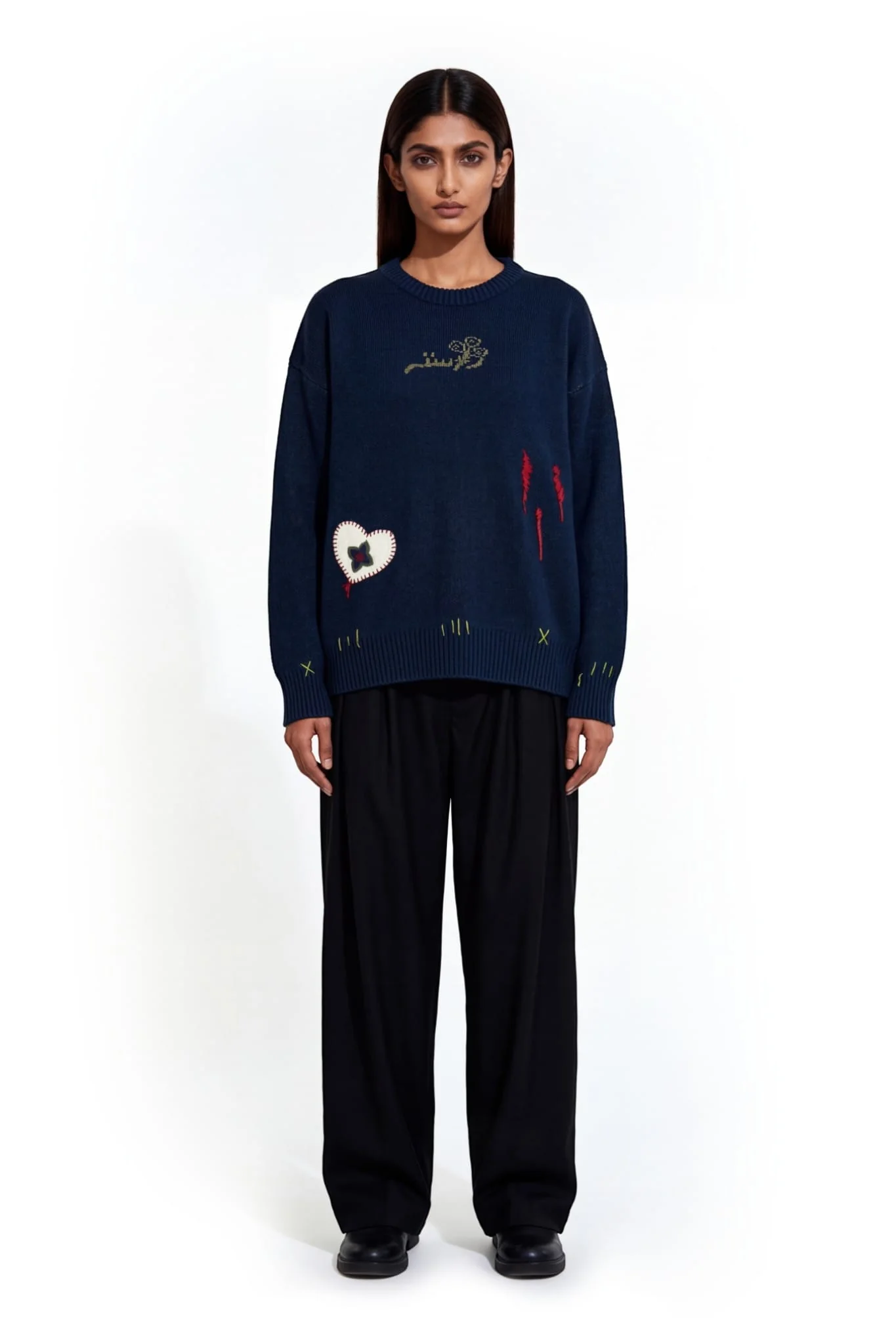 Unspoken heart knit sweater - Image 9