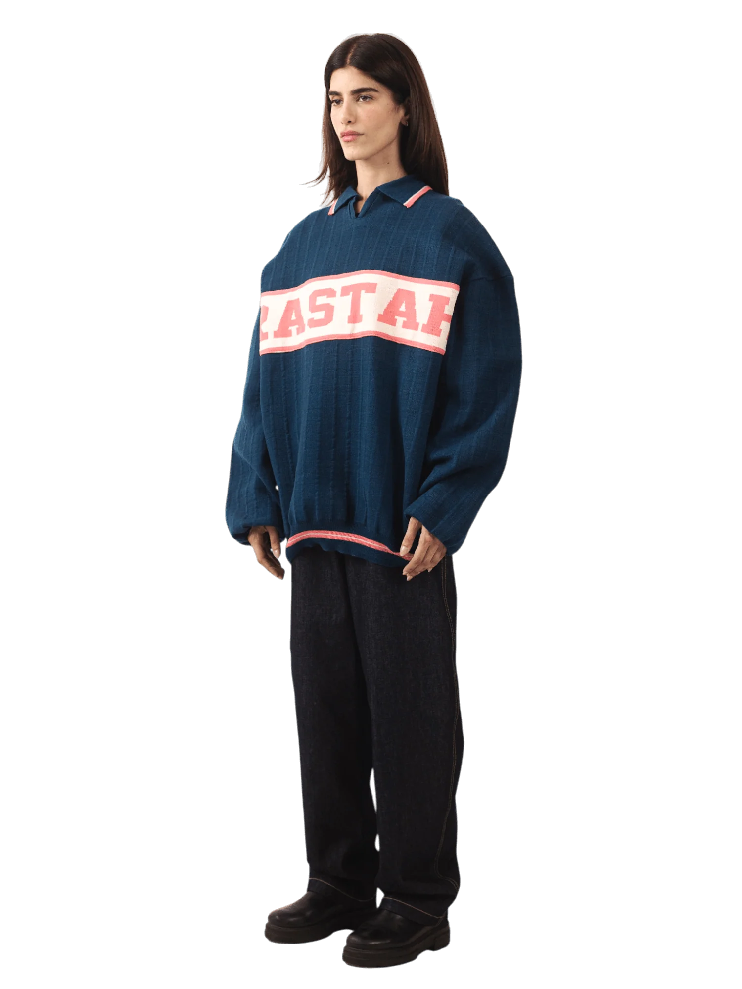 Varsity wave jacquard polo shirt - Image 10