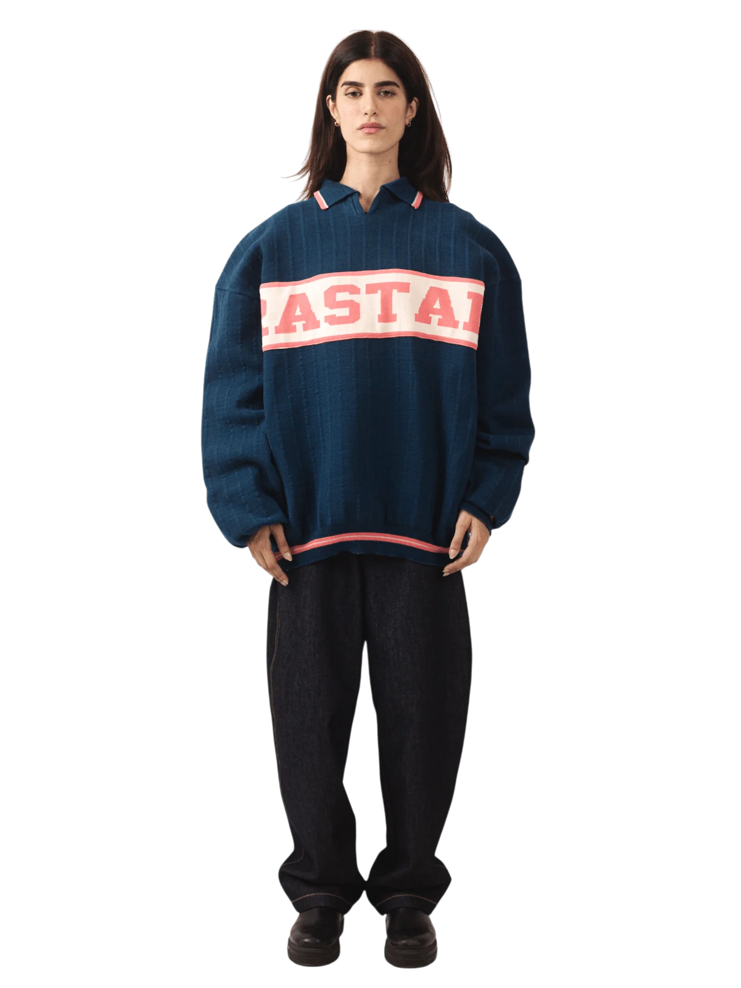 Varsity wave jacquard polo shirt - Image 8