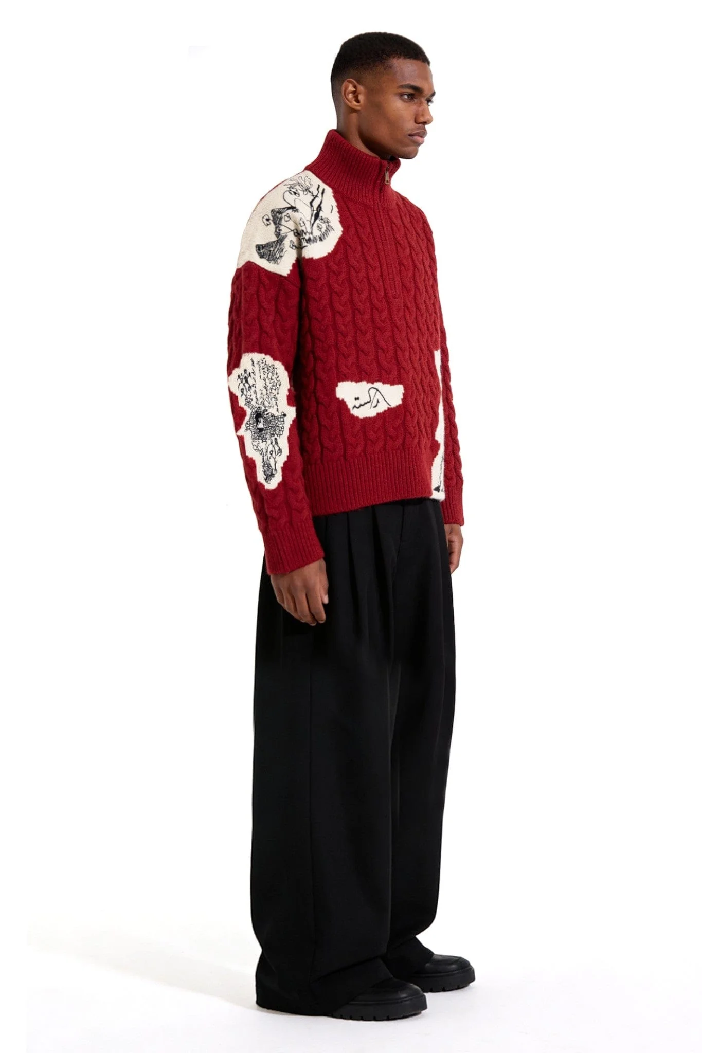 Vermilion memory knit sweater - Image 6