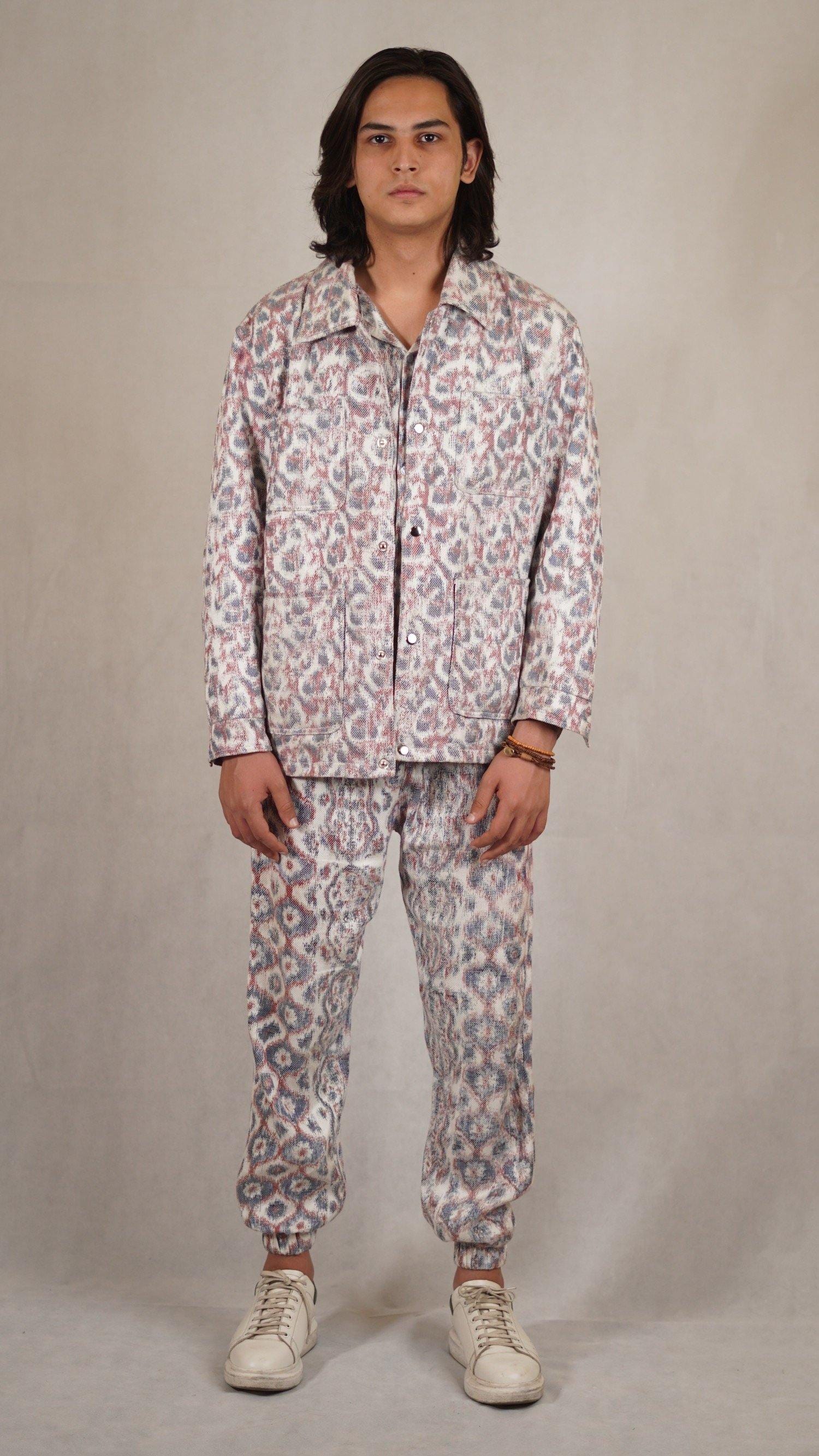 Warp print sweatpants - Image 5