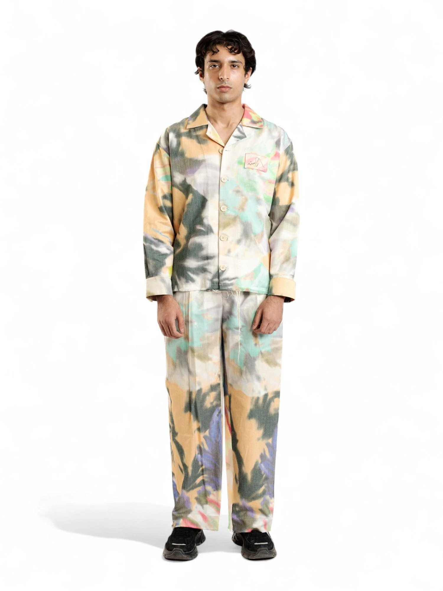 Water color flora button-down - Image 5