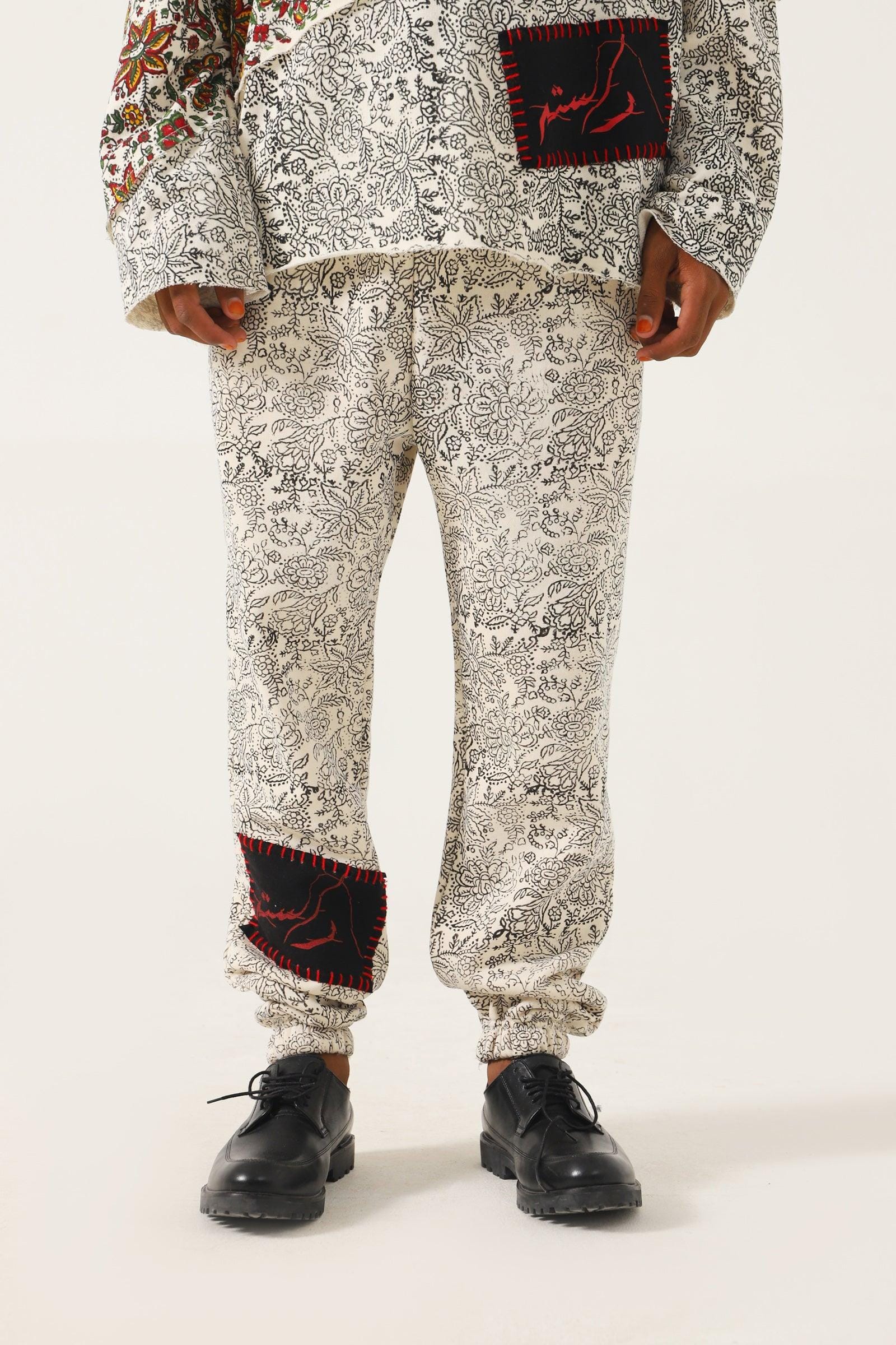 "Paradox" block print sweatpants - Image 2