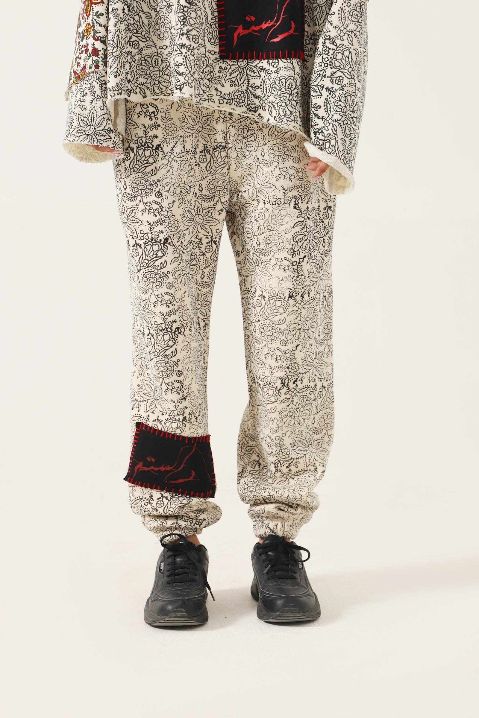 "Paradox" block print sweatpants - Image 7