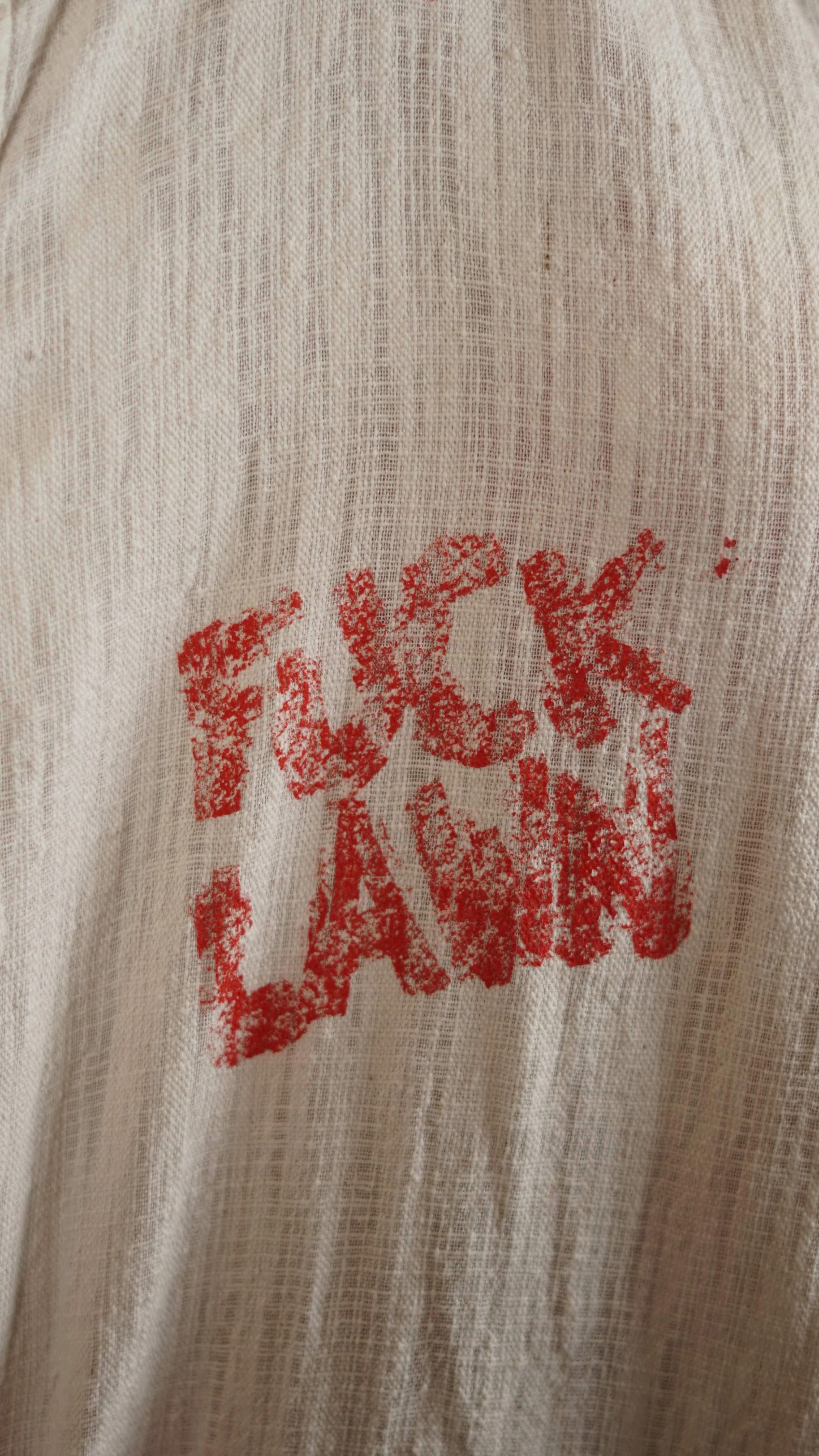 Fuck lawn block print kurta - Image 9