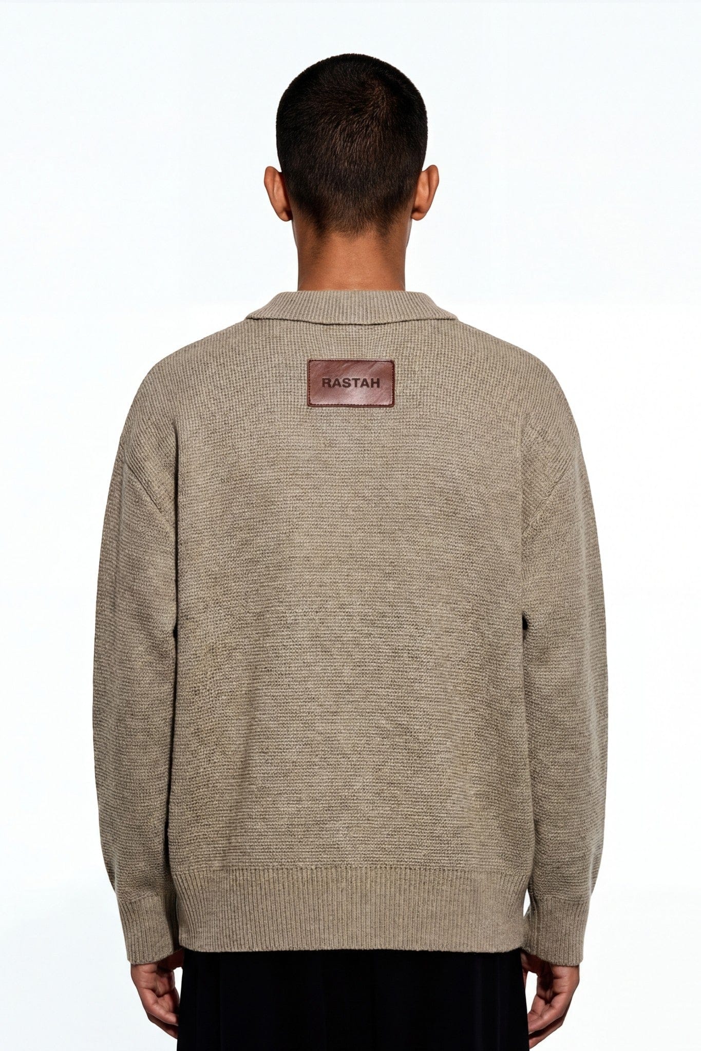 Winter postcard polo sweater - Image 2
