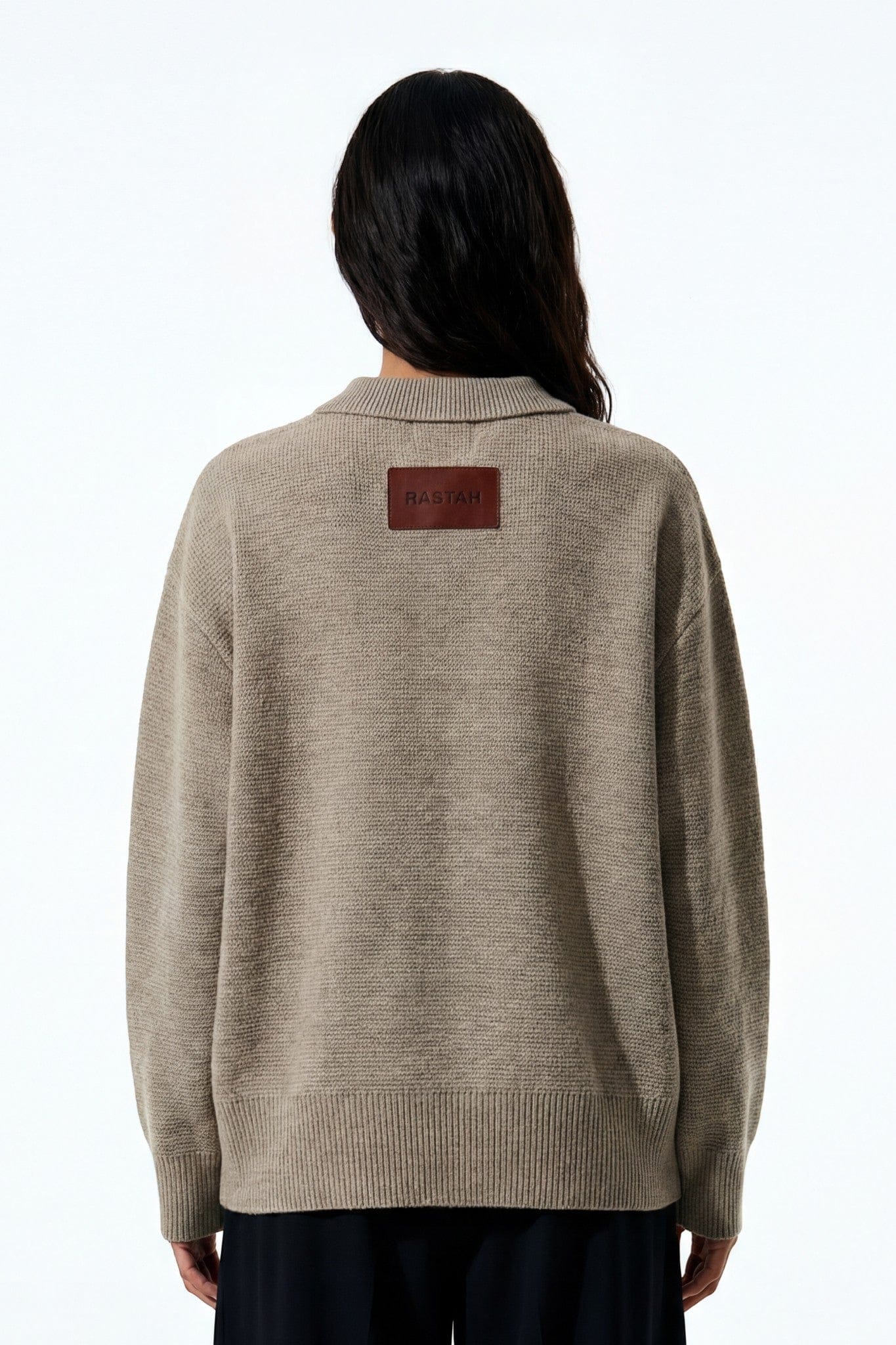 Winter postcard polo sweater - Image 8