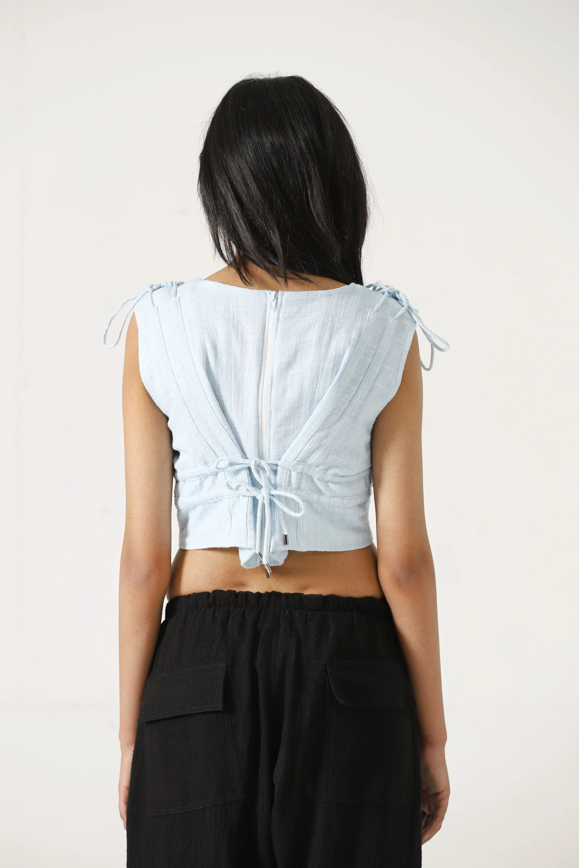 Handwoven cotton blouse - Image 11