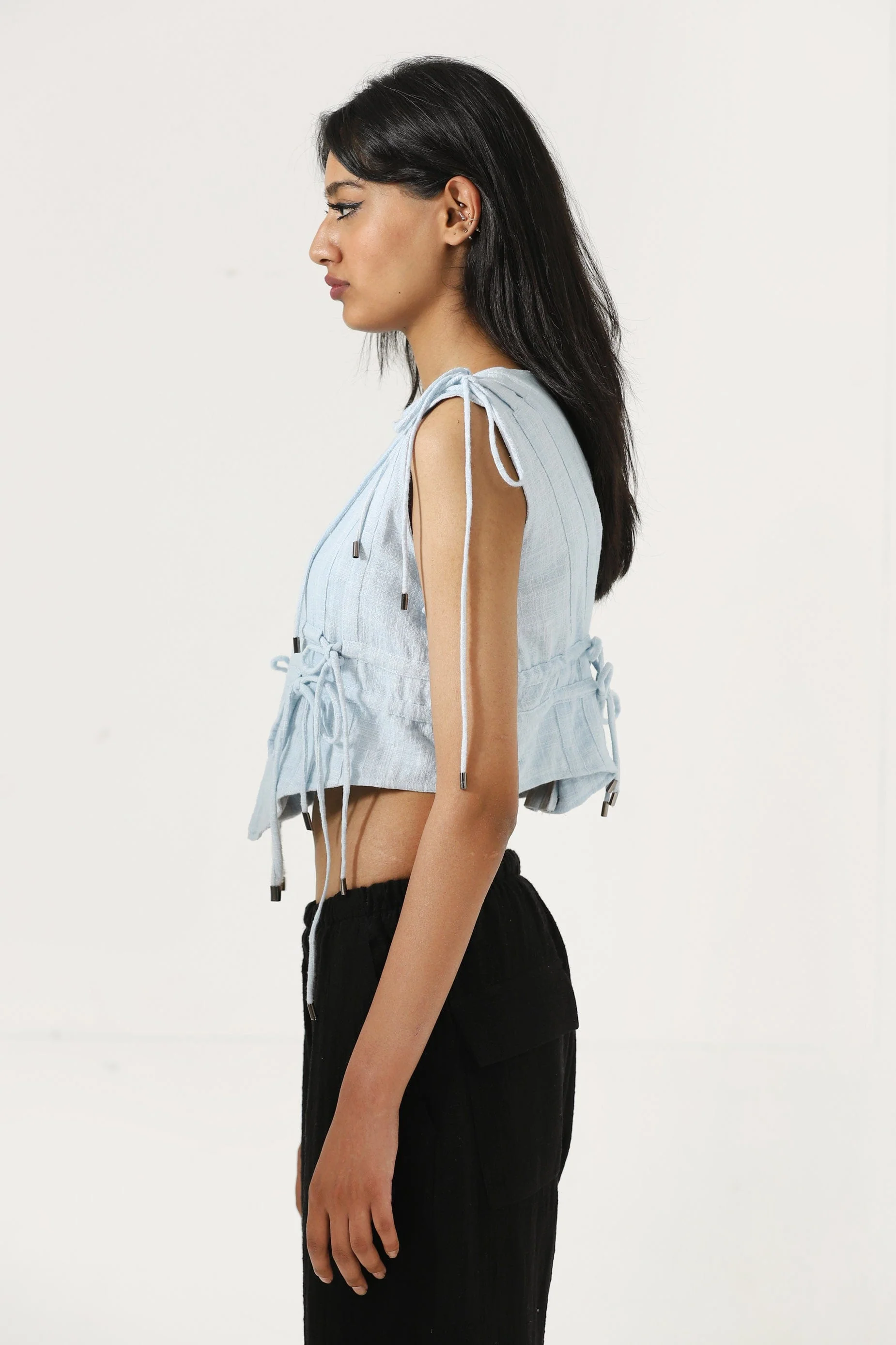 Handwoven cotton blouse - Image 8