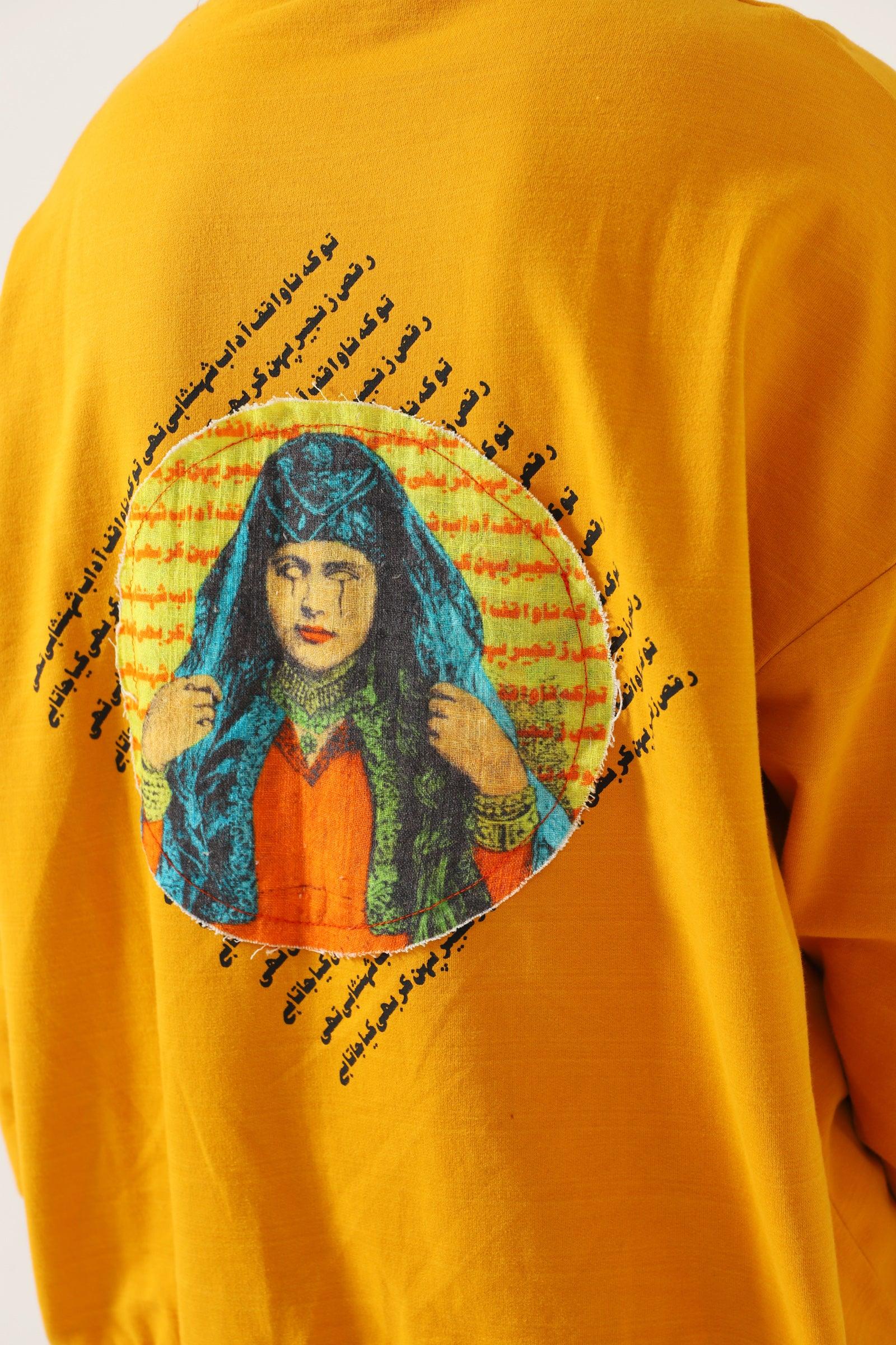 "Raqs e zanjeer" printed sweatshirt - Image 15