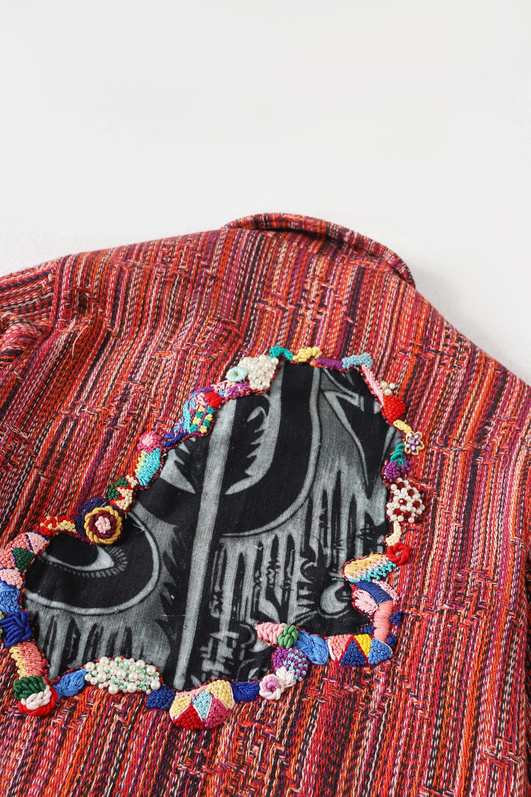 "Sadequain" jacquard embroidery jacket - Image 5
