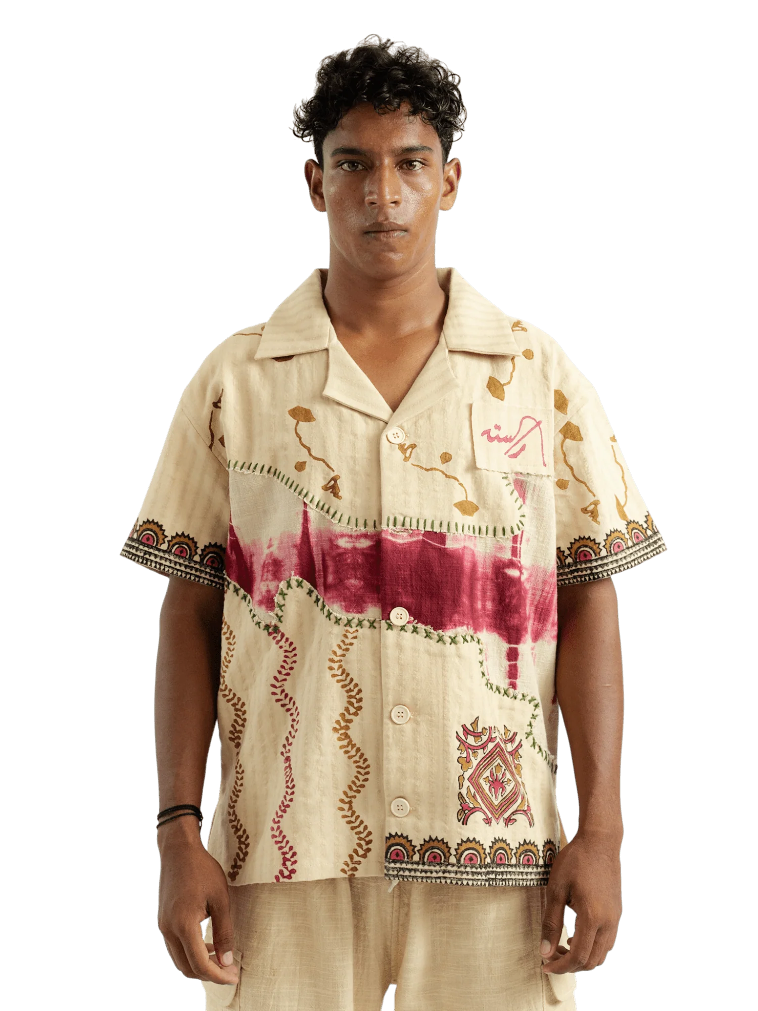 "Zamin-E-Rang" button-down - Image 2