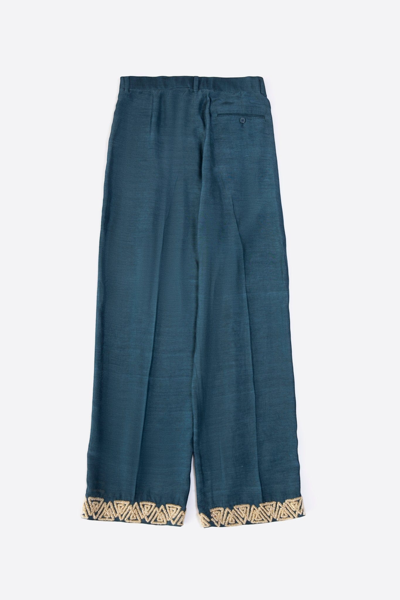 Zariya raw silk pants - Image 5