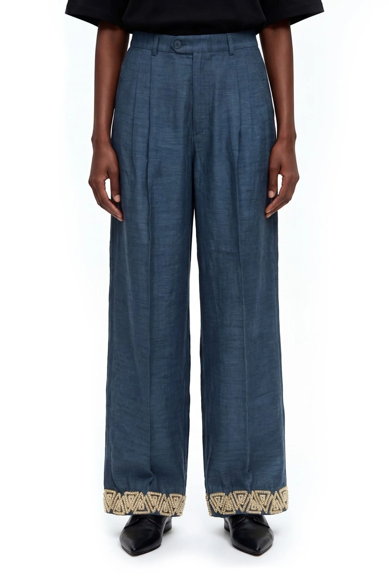 Zariya raw silk pants - Image 7